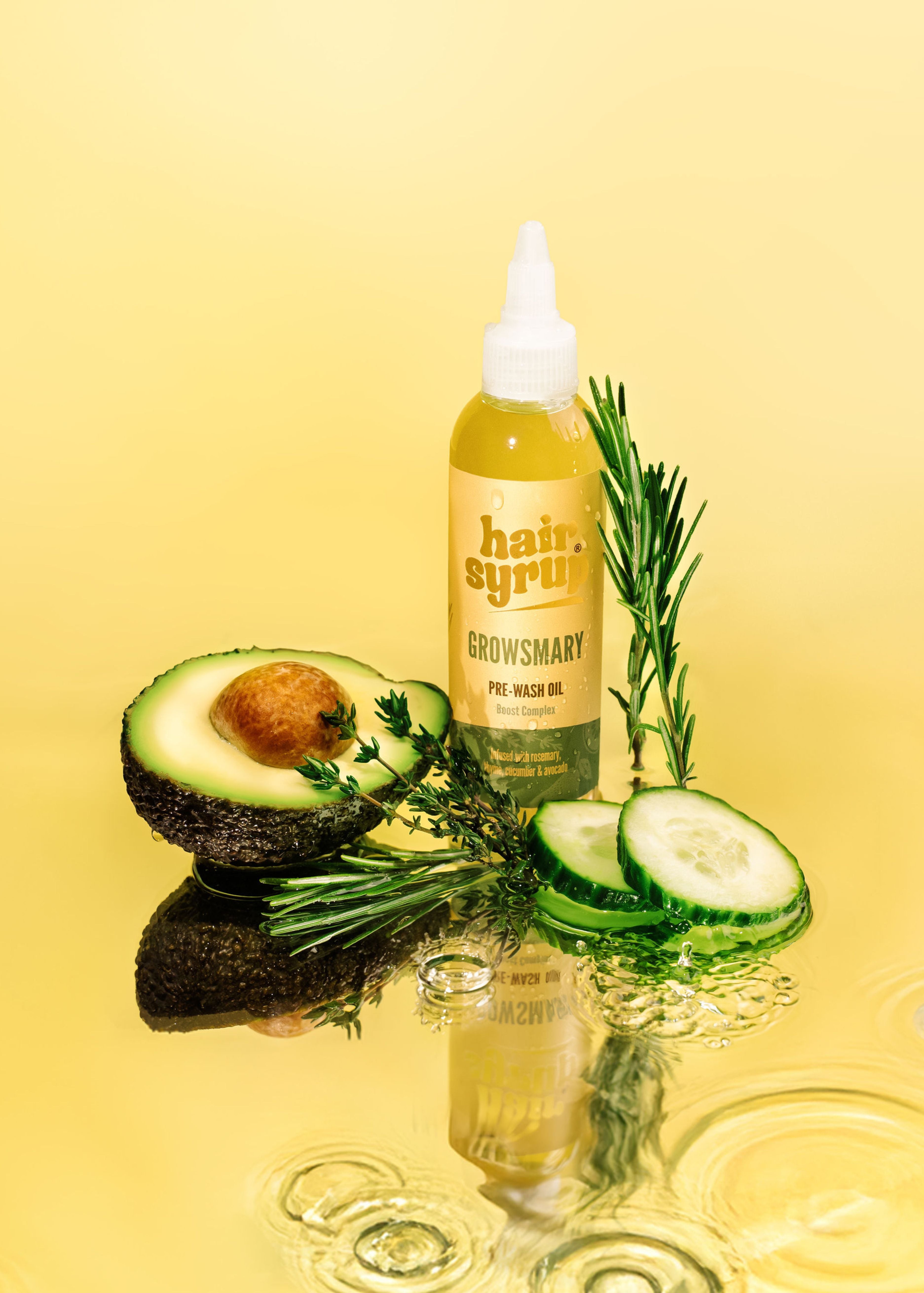 Hair Syrup Grows-Mary Oil