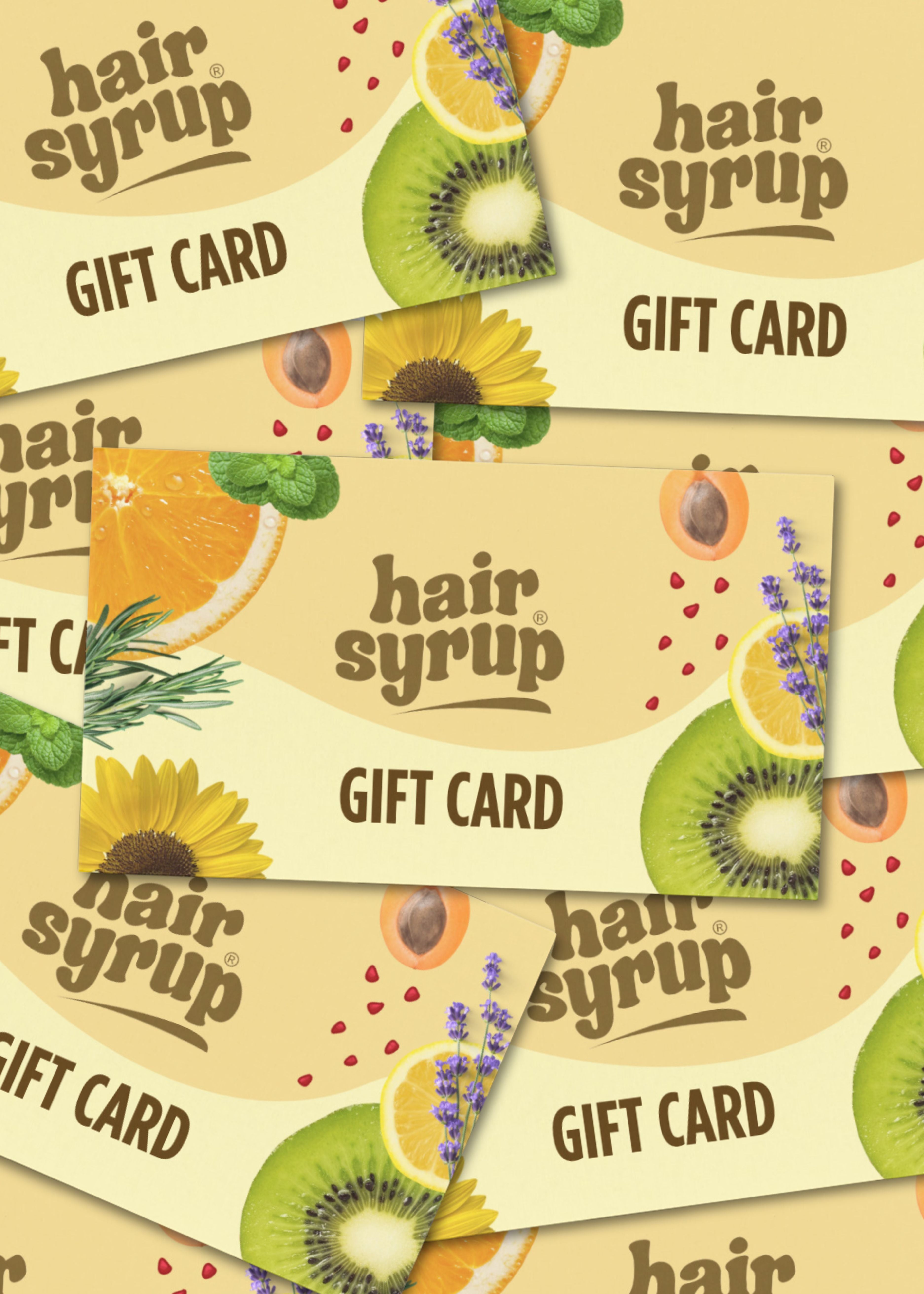 Hair Syrup Gift Card 🍯 Please only add a gift card to your basket no other products thank you. ❤️