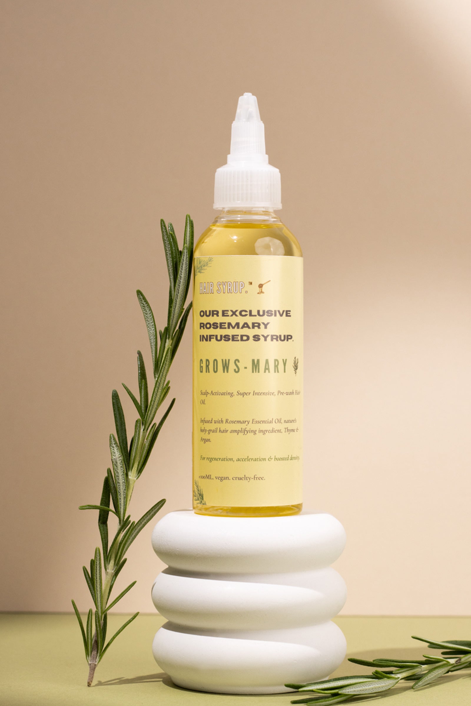 Hair Syrup Rosemary Oil "Growsmary" ®