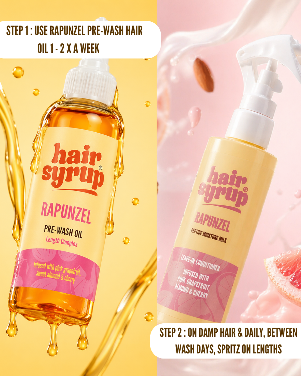How to use hair routine
