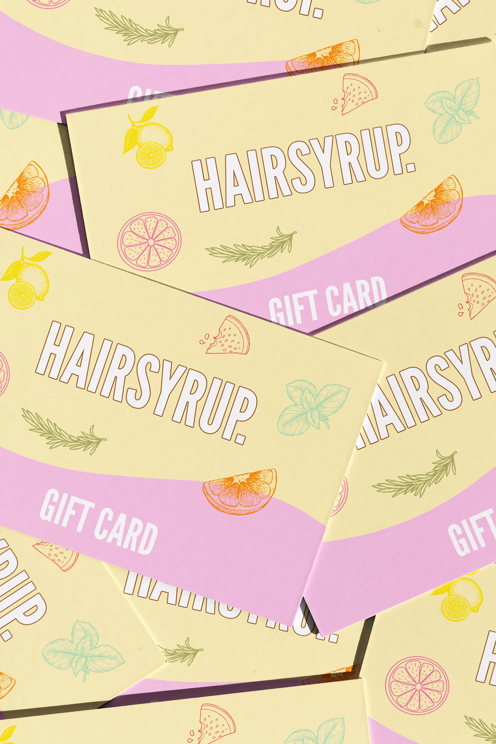 Hair Syrup Gift Card 🍯 Please only add a gift card to your basket no other prodcuts thank you. ❤️