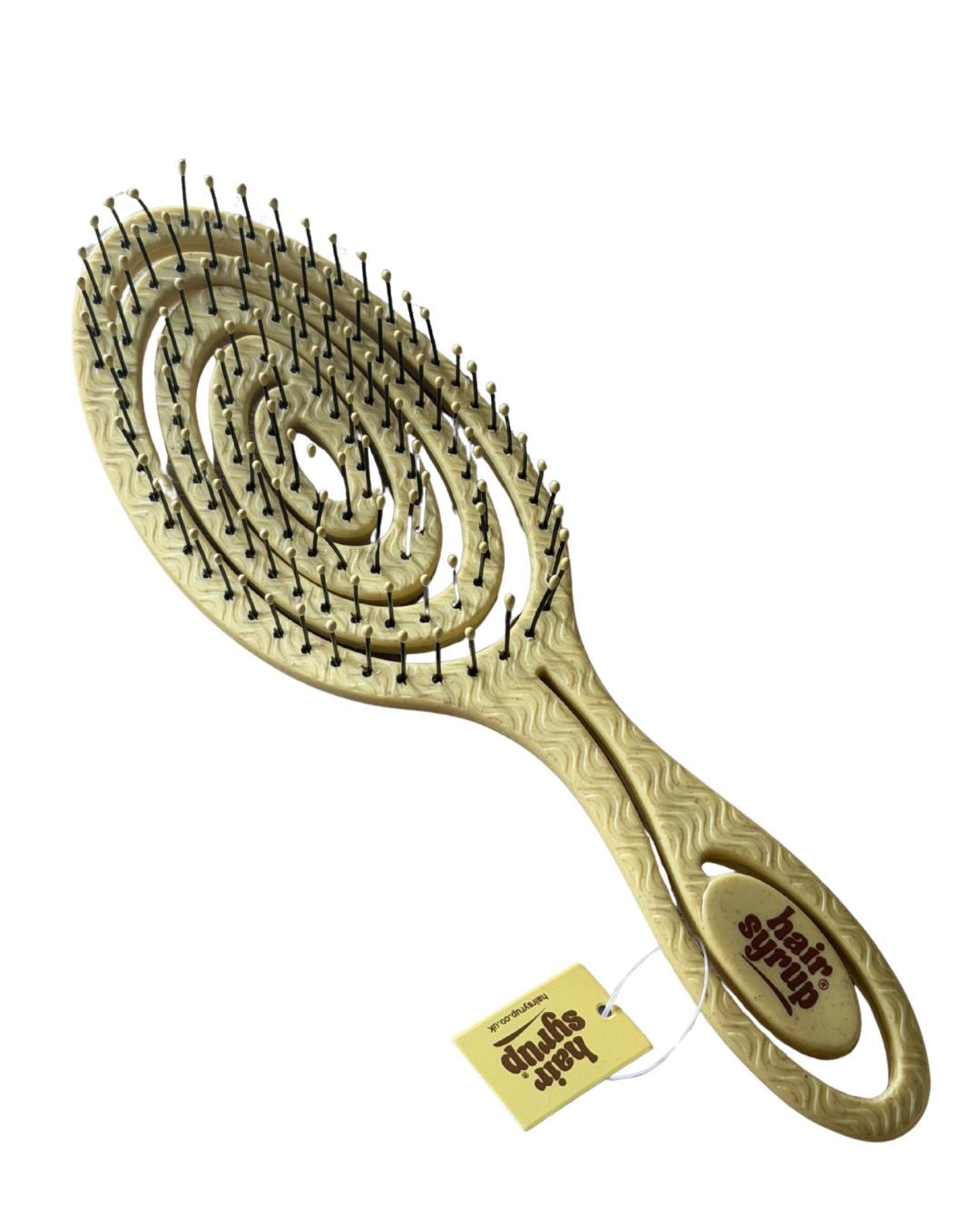 Hair Syrup Yellow Large Flexi Brush