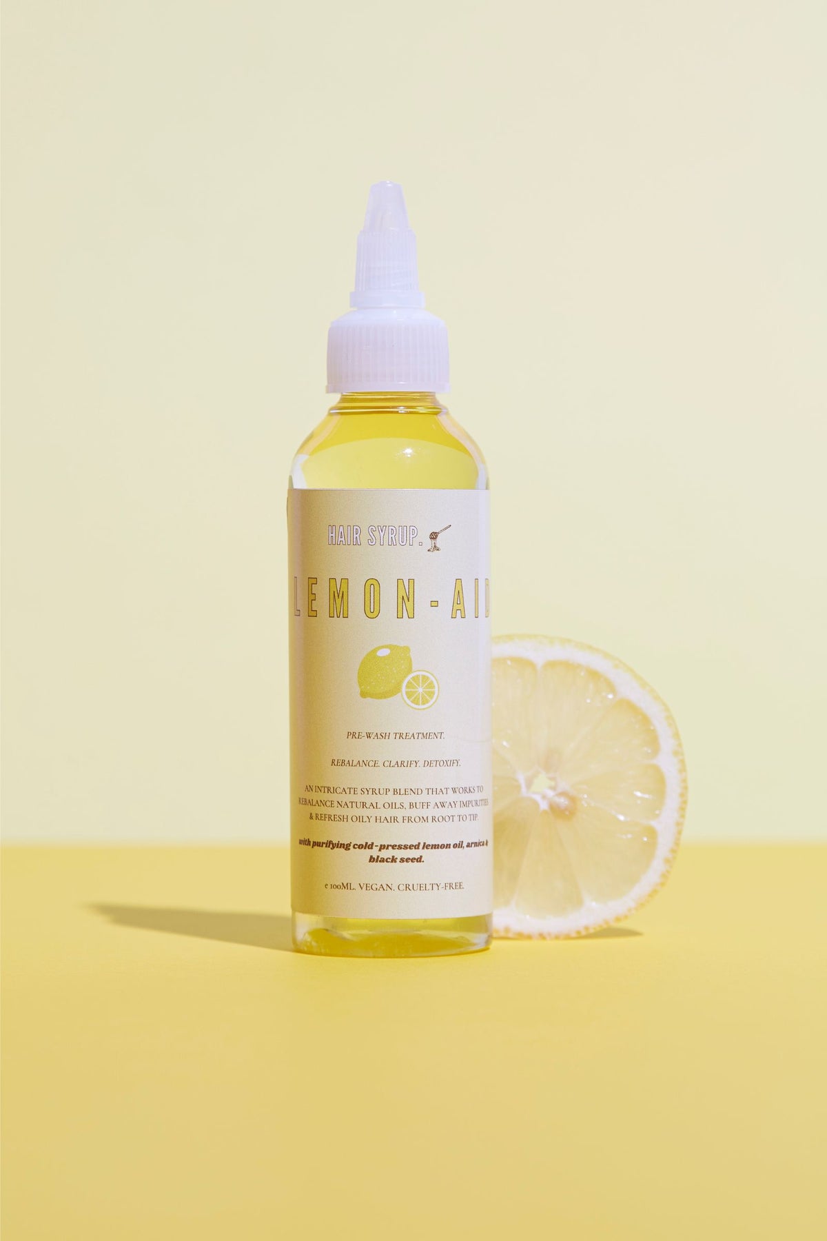 Lemon Hair Oil Hair Syrup