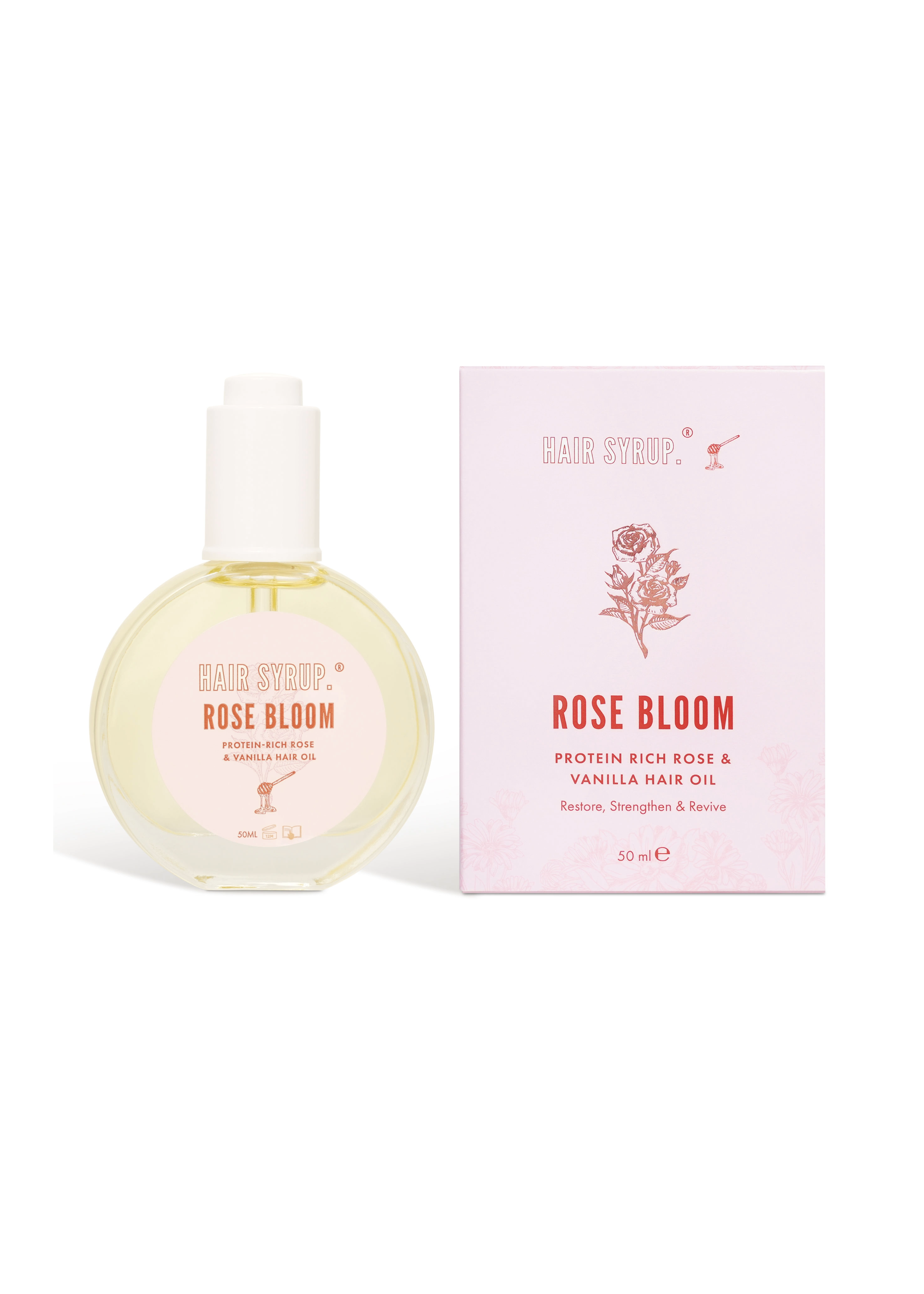 Hair Syrup Rose Bloom