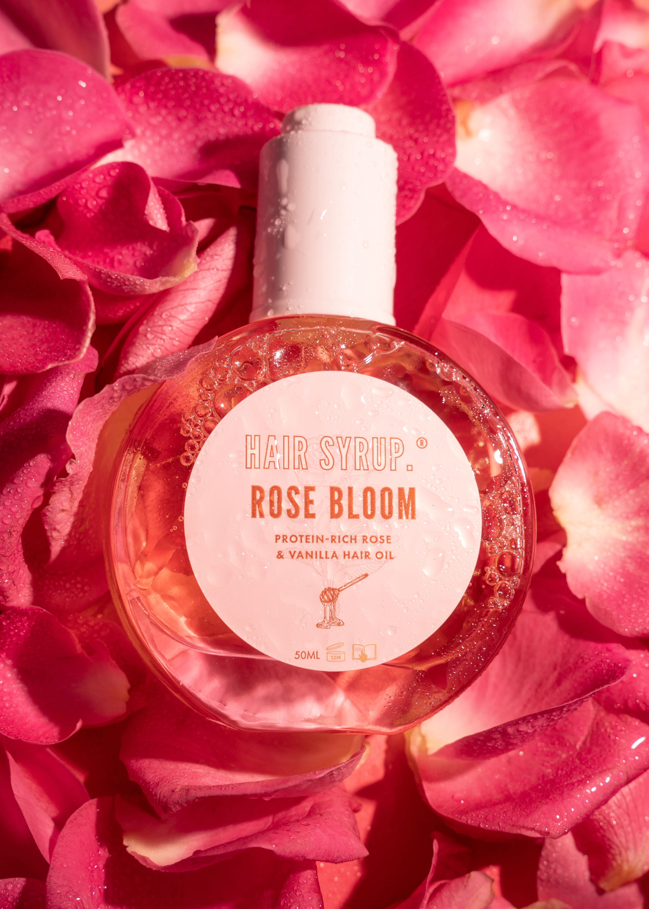 Hair Syrup Rose Bloom