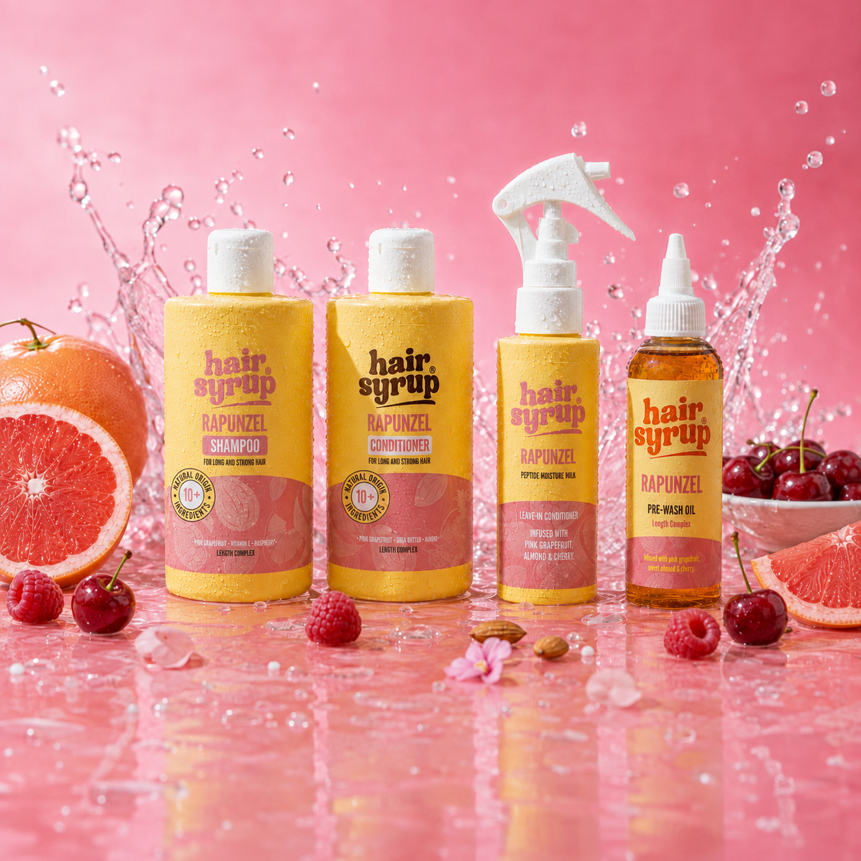 The Full Hair Syrup Rapunzel Routine