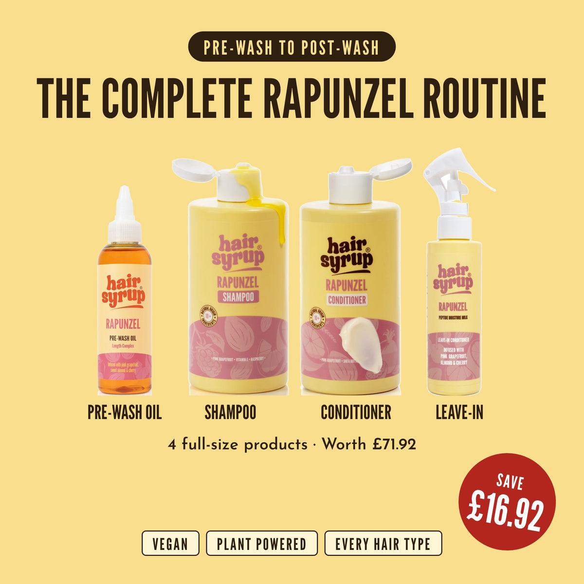 The Complete Rapunzel Routine (4-Step)