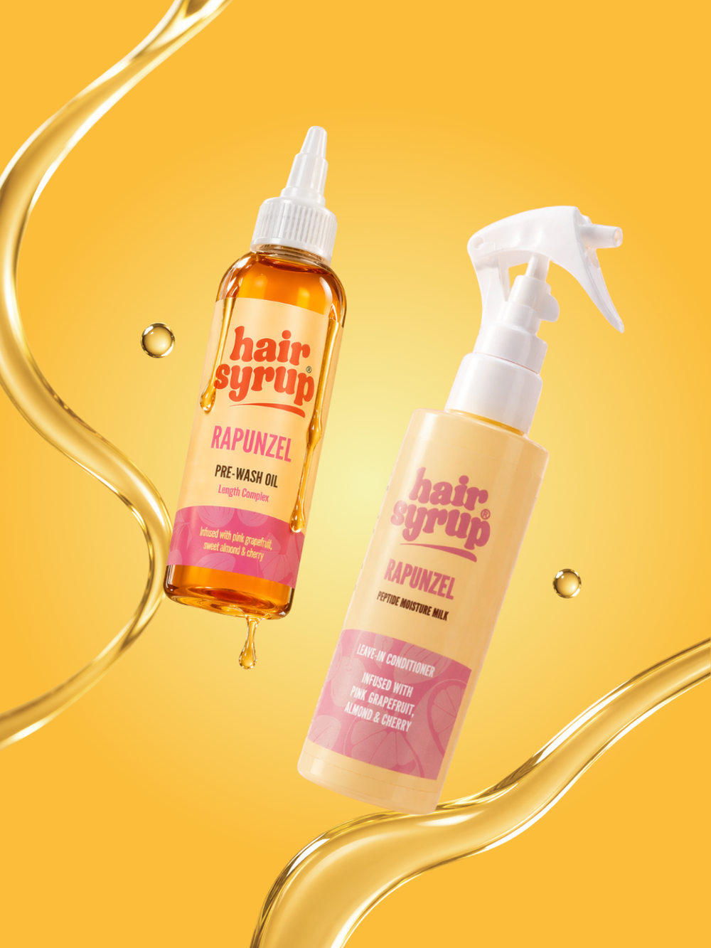 Pre-wash and leave-in conditioner bundle